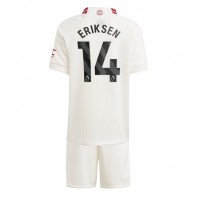 Koszulka piłkarska Manchester United Christian Eriksen #14 Strój Trzeci dla dzieci 2023-24 tanio Krótki Rękaw (+ Krótkie spodenki)